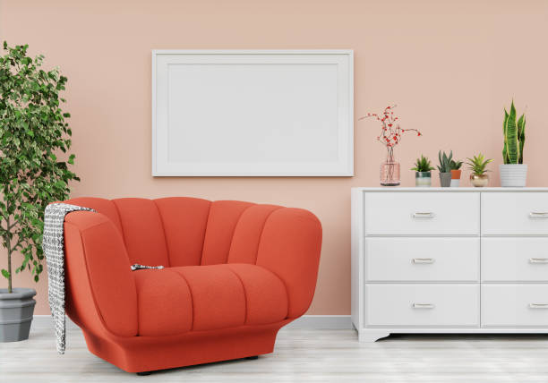 مبل راحتی صدفی جدید پارچه مات بافت لطیف حس دلنشین